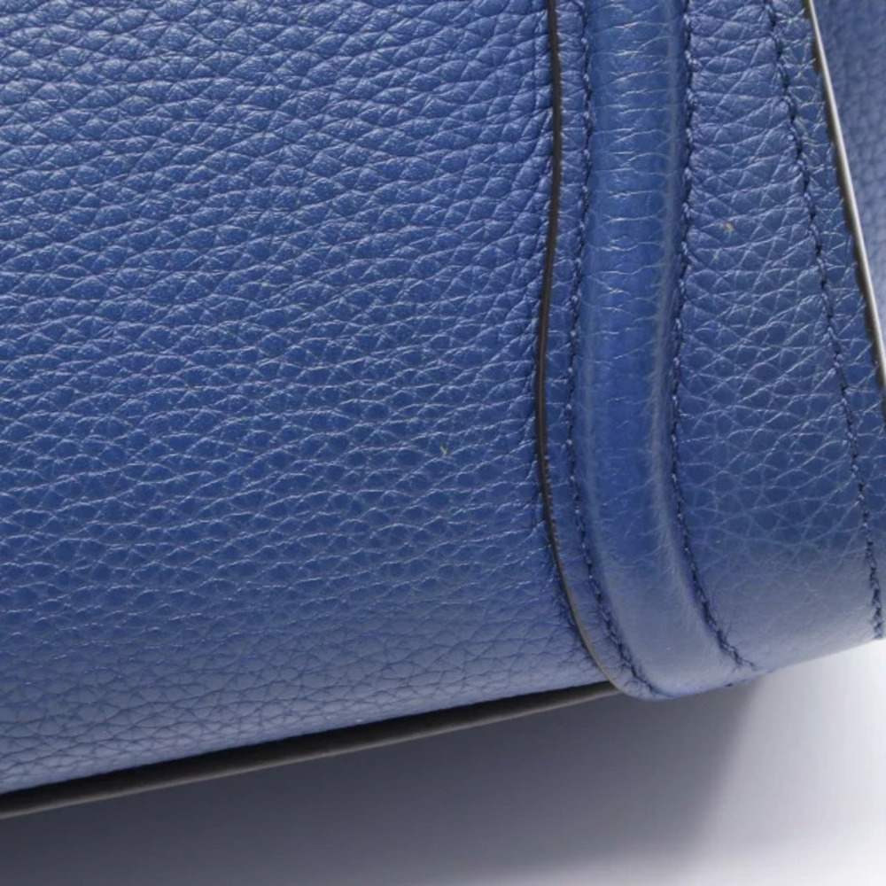 Celine Handbag Luggage Leather Blue Shopper - Picture 7 of 9